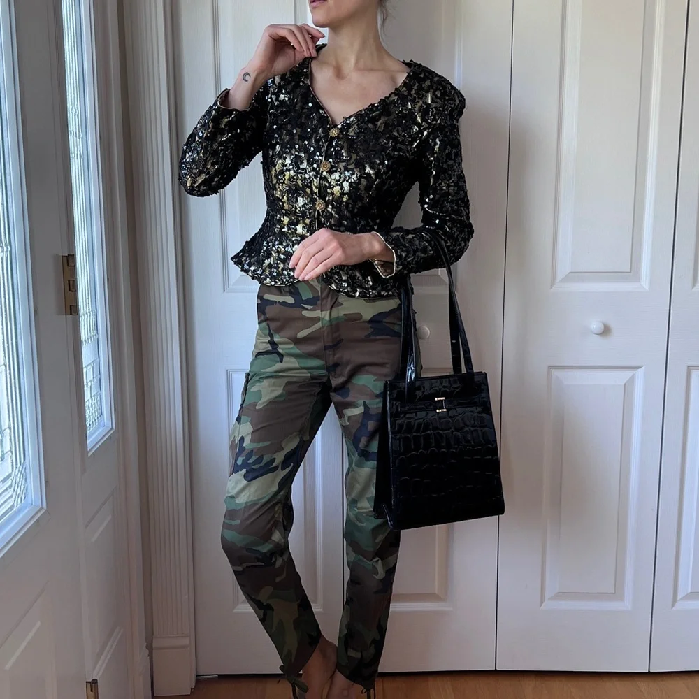 1980’s Opening Night! Sequin Blazer - Picture 2 of 10